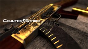 Скачать CS Source v34 Gold Weapons